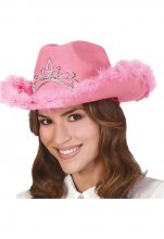 ροζ καπελού καουμπόισσα, cowgirl, pink cowgirl