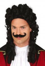 pirate captain with moustache, ΠΕΡΟΥΚΑ ΠΕΙΡΑΤΗ, ΚΑΠΤΕΝ ΧΟΥΚ